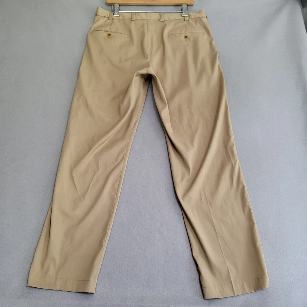 Brooks Brothers Khaki Performance Golf Pants Men's Size 34x30